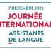 Logo de la Journée internationale des assistants de langue
